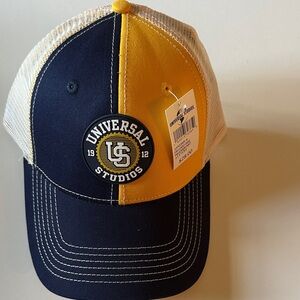 Universal Studios Navy and Yellow Cap